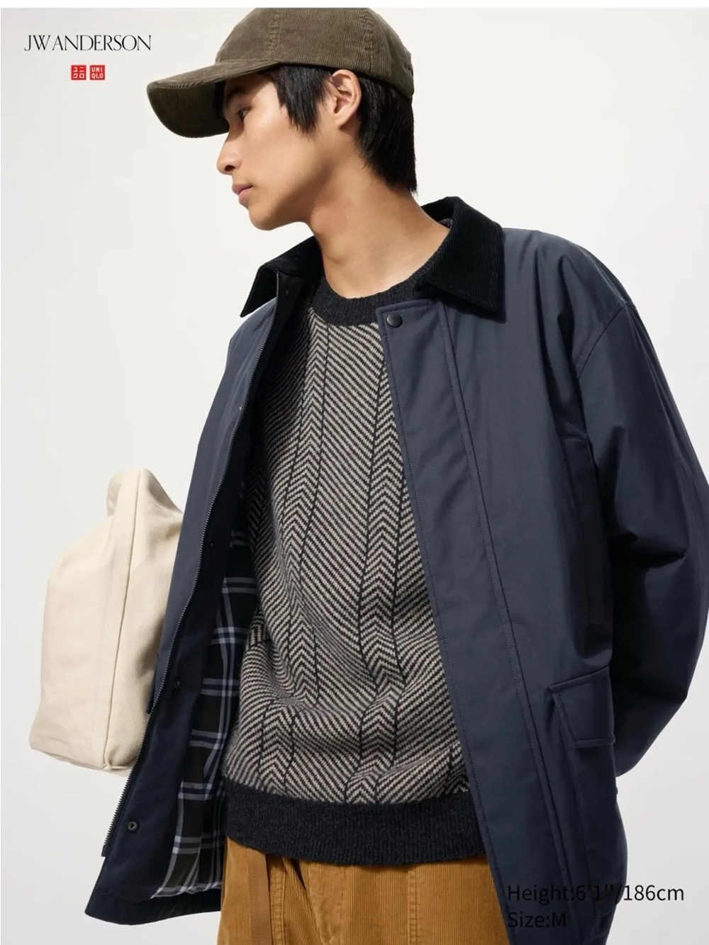 JW Anderson Men's Utility Pufftech Jacket Sz XL